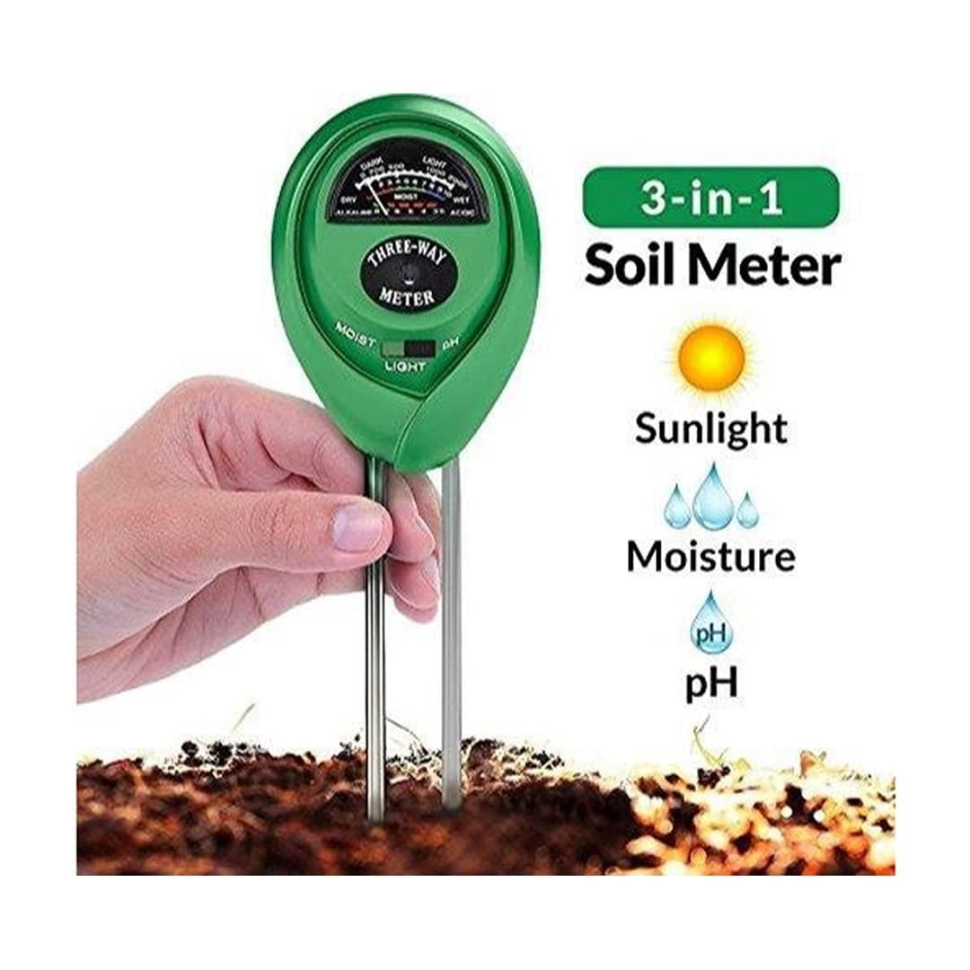 Sulfar Soil Tester 3-in-1 Plant Moisture Sensor